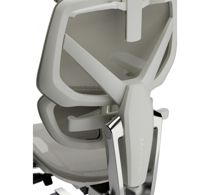 TX3 Крісло для геймерів TX3 Flex Pro Mesh Light Grey (TEGC-3076104.42)