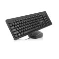REAL-EL Комплект (клавіатура, миша) REAL-EL Standard 504 Kit Black (EL123100037)