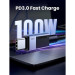 Ugreen Дата кабель USB-C to USB-C 3.0m 100W L512 gray UGREEN (45065)