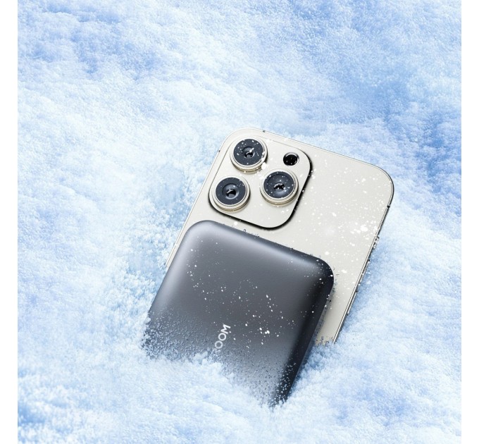 Універсальна мобільна батарея Joyroom Magnetic Wireless JR-W020 10000mAh 20W Black (6941237118455)