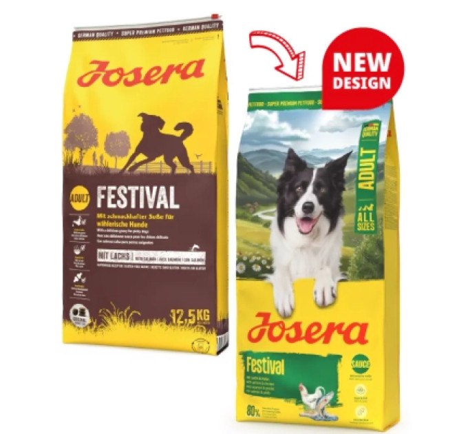 Josera Сухий корм для собак Josera Festival 900 г (4032254785934)