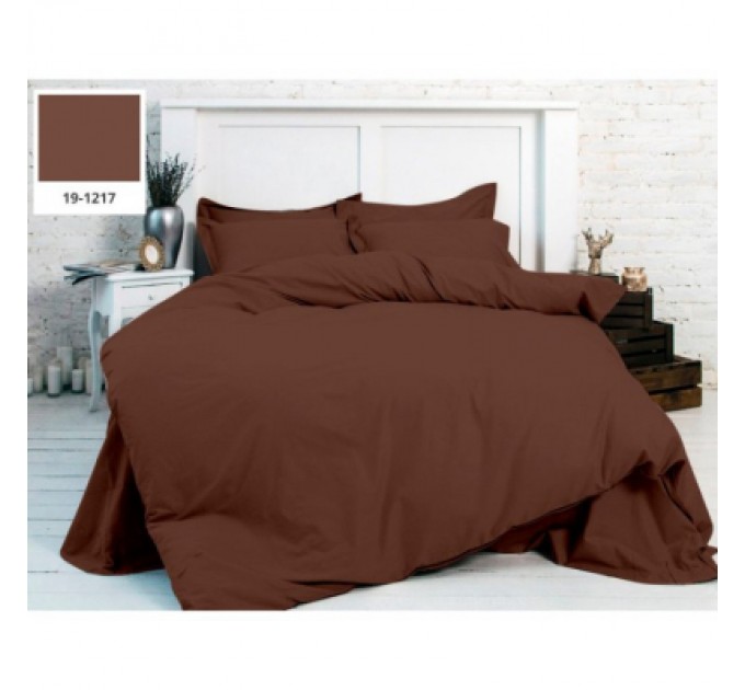 Постільна білизна MirSon Premium Chocolate Perla 200х220 євро (2200000949257)