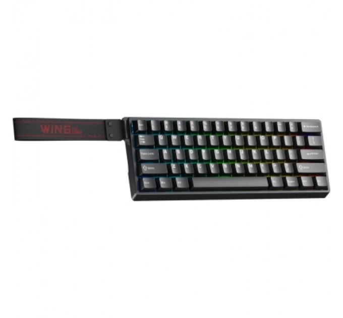 Клавіатура Aula WIN60 HE Magnetic Switch RGB USB UA Black (6978080504029)