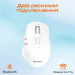 Meetion Мишка Meetion BTM032 Wireless/Bluetooth/USB White (MT-BTM032-B)