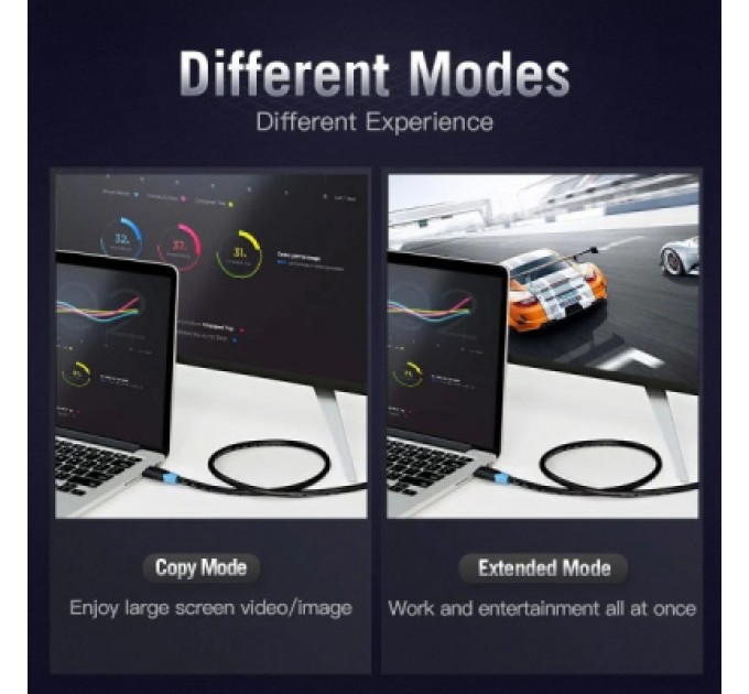 Кабель мультимедійний HDMI M to HDMI M 20.0m V2.0 4K 30Hz black VENTION (AACBQ)