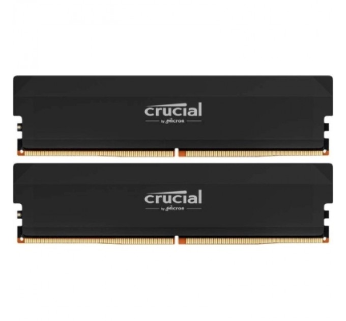 Модуль пам'яті для комп'ютера DDR5 64GB (2x32GB) 6400 MHz Pro Overclocking Black Micron (CP2K32G60C40U5B)