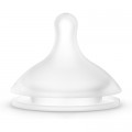 Соска Suavinex силіконова, фізіологічна, XS потік (2 шт.) (308440)