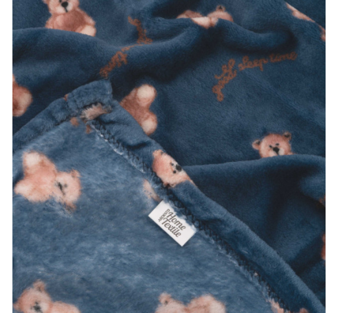 Ardesto Плед Ardesto Flannel 100% поліестер, плюшеві ведмедики 160х200 см (ART0131PB)