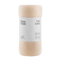 Плед Ardesto Fleece 100% поліестер, бежевий 130х160 см (ART0727PB)