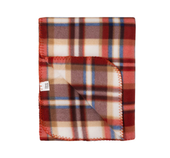 Ardesto Плед Ardesto Fleece 100% поліестер, клітинка, біло-коричневий 130х160 см (ART0720PB)
