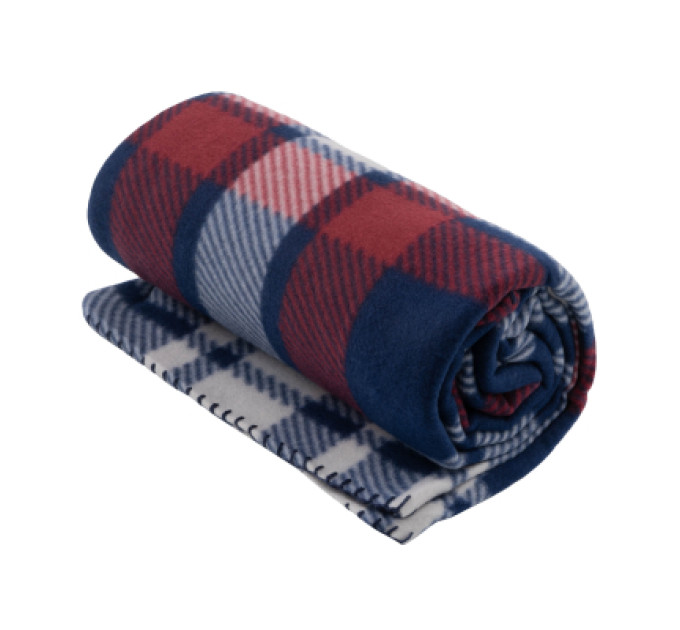 Ardesto Плед Ardesto Fleece 100% поліестер, клітинка, синьо-бордовий 130х160 см (ART0719PB)