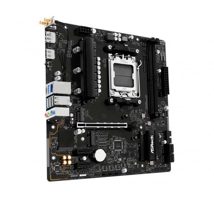 Материнська плата ASRock A620AM-X WiFi Socket AM5