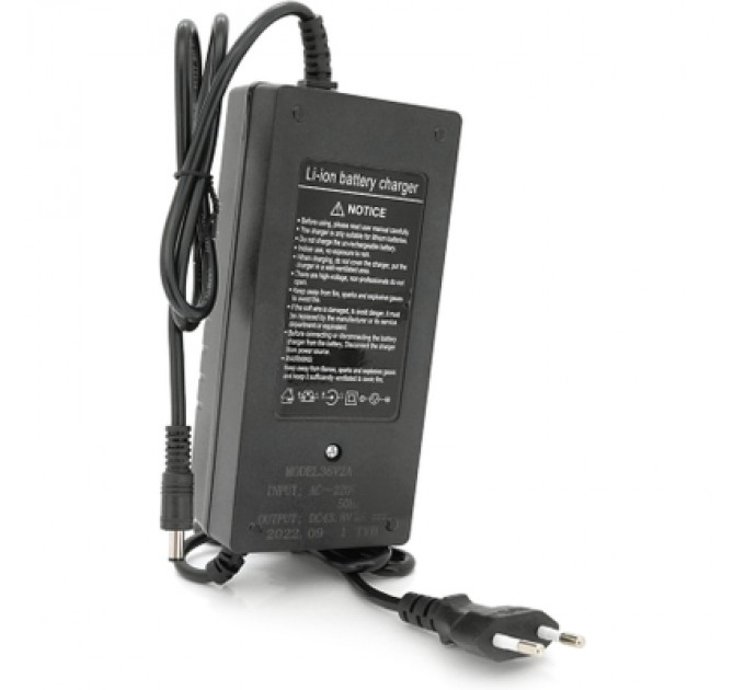 Мережевий зарядний пристрій для АКБ Voltronic LiFePo4 36V(43.8V), 12S, 2A (YT-3620-43820)