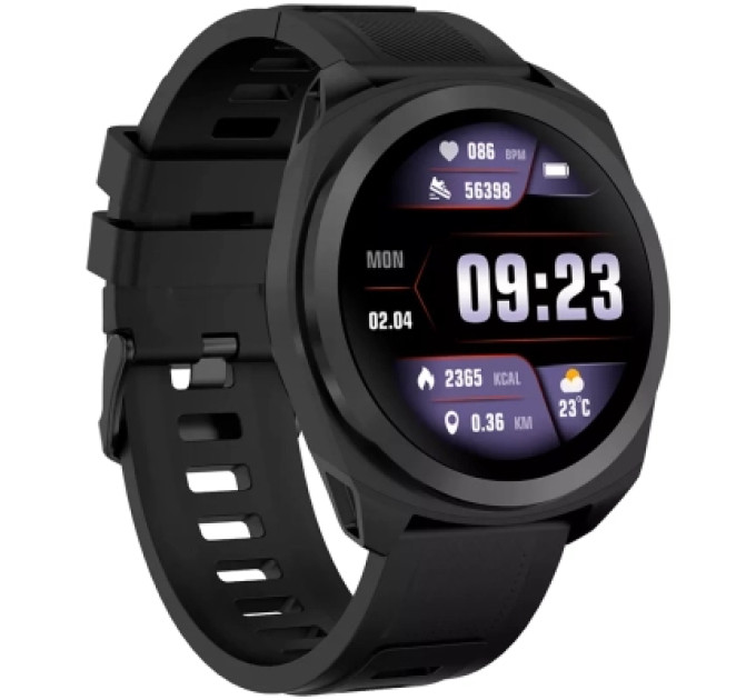 Canyon Смарт-годинник Canyon Maveric SW-83 GPS Black (CNS-SW83BB)