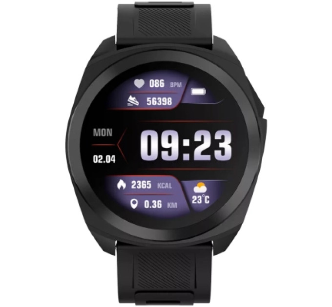 Canyon Смарт-годинник Canyon Maveric SW-83 GPS Black (CNS-SW83BB)