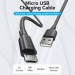 Дата кабель USB 2.0 AM to Micro 5P 1.0m black VENTION (CTIBF)