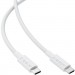 Дата кабель USB-C to USB-C 1.2m 3A white Acefast (6974316284253)