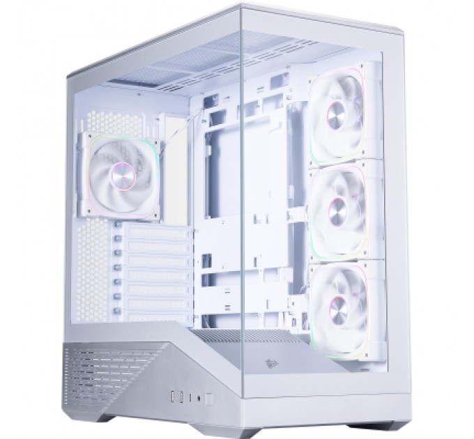 Корпус для ПК 1stPlayer GM7-SV-3FN7R-W-1FN7-W Silver (GM7-SV-3FN7R-W-1FN7-W)