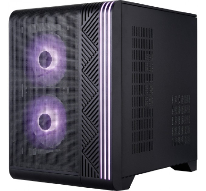 Корпус для ПК 1stPlayer VT5-BK-3F7 Black (VT5-BK-3F7)