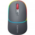 Canyon Мишка Canyon MW-22 Dual Band RGB Wireless Dark Grey (CNS-CMSW22DG)