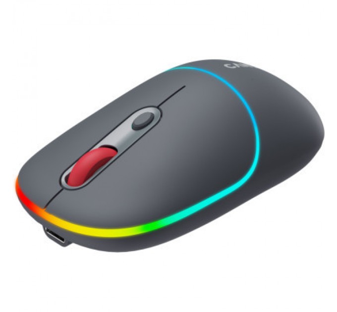 Canyon Мишка Canyon MW-22 Dual Band RGB Wireless Dark Grey (CNS-CMSW22DG)