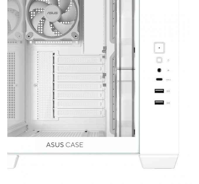 Корпус Asus A32 Plus White Tempered Glass (90DC00S3-B19000)