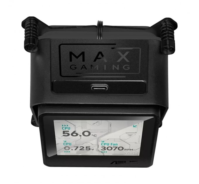 Система водяного охолодження Asus Max Gaming LC 360 ARGB LCD Black (90RC01G1-B0EAY0)