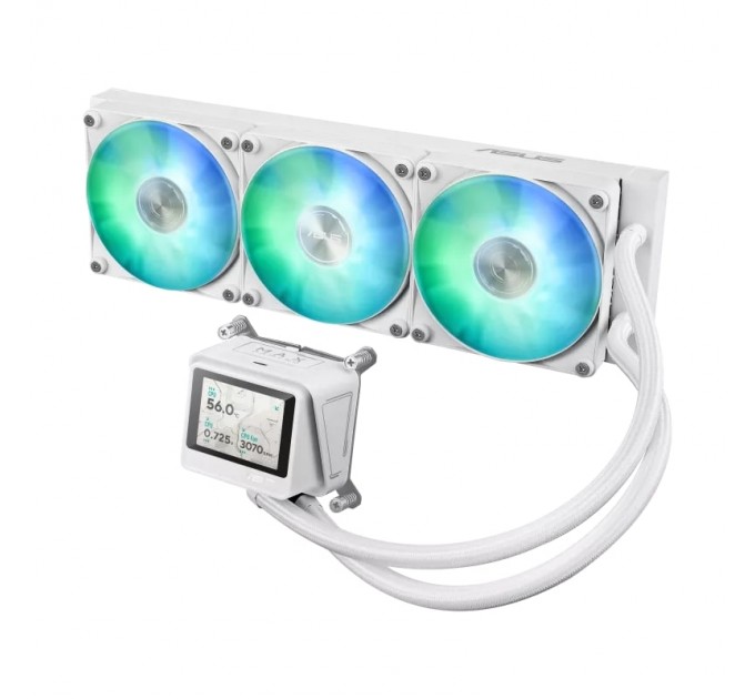 Система водяного охолодження Asus Max Gaming LC 360 ARGB LCD White (90RC01G2-B0EAY0)