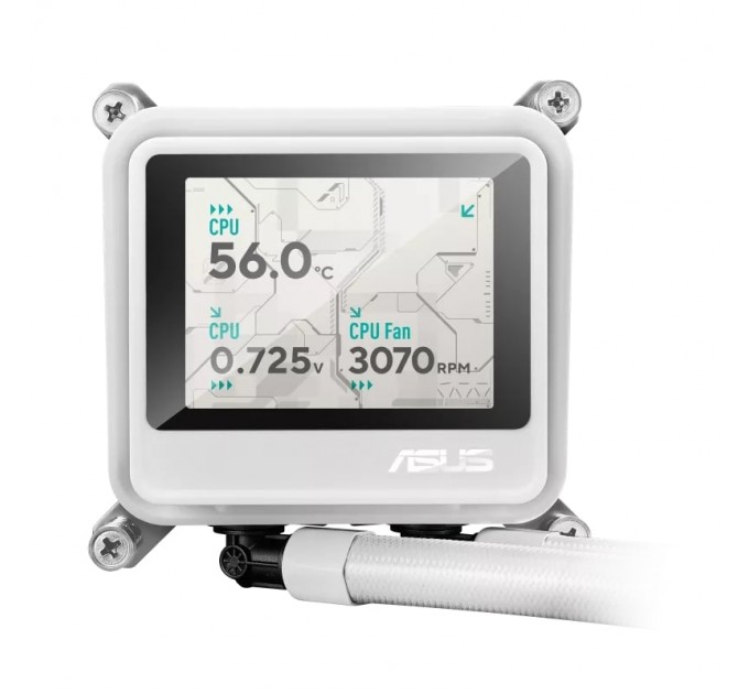 Система водяного охолодження Asus Max Gaming LC 360 ARGB LCD White (90RC01G2-B0EAY0)