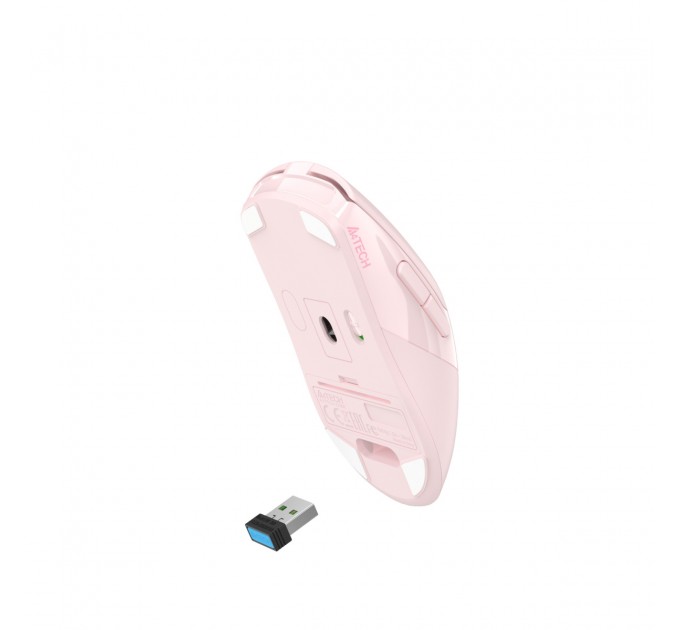 Миша бездротова A4Tech Fstyler FG50 Plus Pink