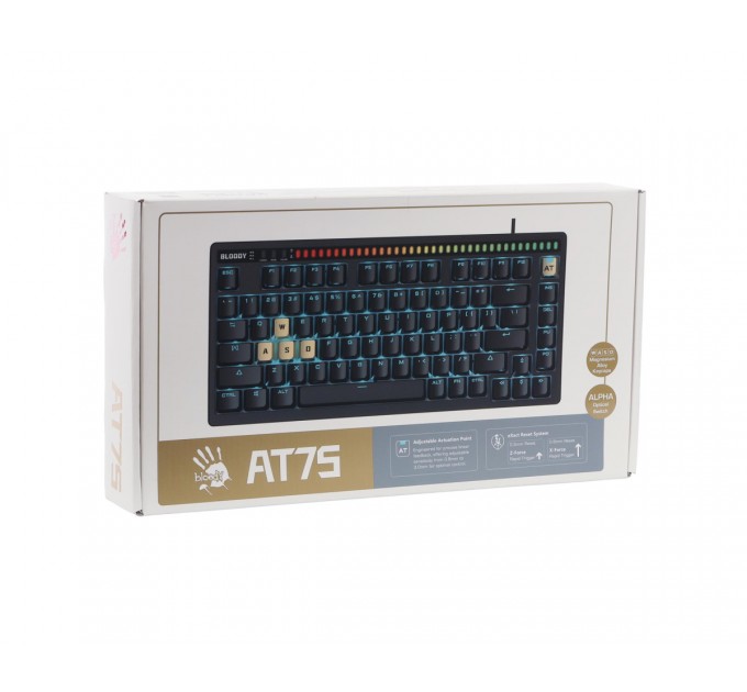 Клавіатура Bloody AT75 Black
