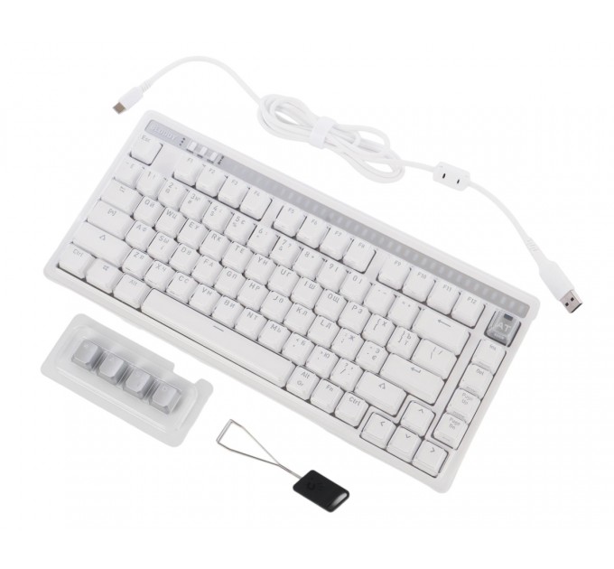 Клавіатура Bloody AT75 White