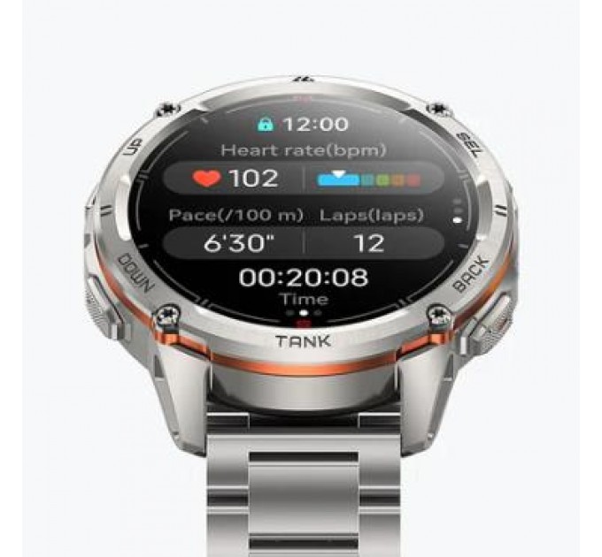 Розумний годинник T3 ULTRA 2 SE TANK T3 ULTRA 2 SE SIL KOSPET