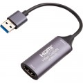 Пристрій захоплення відео PowerPlant HDVC2-C HDMI (F) - 3.0 USB (M) (CA914692)