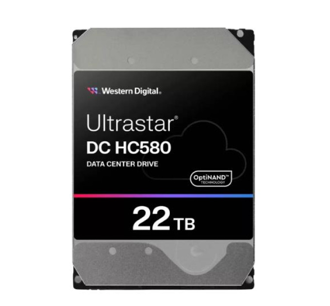 WESTERN DIGITAL Запам’ятовувальний пристрій на жорстких дисках (HDD) SATA 22TB 7200RPM 6GB/S 291MB DC HC580 0F62785 WD