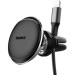 Baseus Універсальний автотримач Baseus Magnetic Car Mount Phone Holder with Cable Clip Air Vent Version Cluster Black (C40141201113-00)