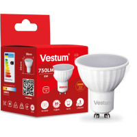 Лампочка Vestum MR16 8W 3000K 220V GU10 (1-VS-1507)