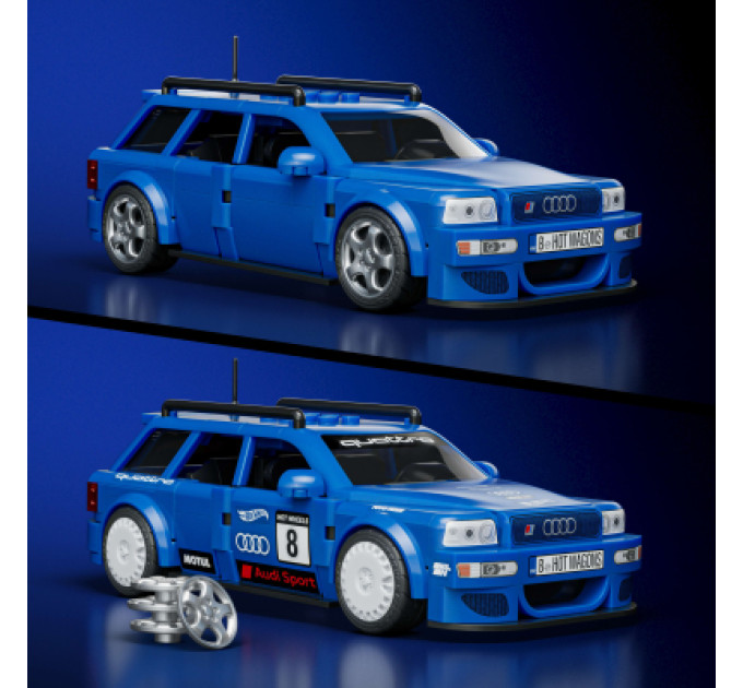 Hot Wheels Машина Hot Wheels Brick Shop Speed Audi Avant RS2 (JGR28)