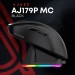 Мишка Ajazz AJ179P MC Charging Dock Wireless/Bluetooth/USB Black (AJ179P-MC-B)