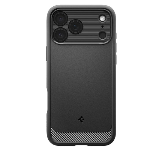 Spigen Чохол до мобільного телефона Spigen Rugged Armor MagFit iPhone 17 Pro Matte Black (ACS10329)