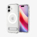 Spigen Чохол до мобільного телефона Spigen Ultra Hybrid S MagFit iPhone 17 Clear White (ACS09981)