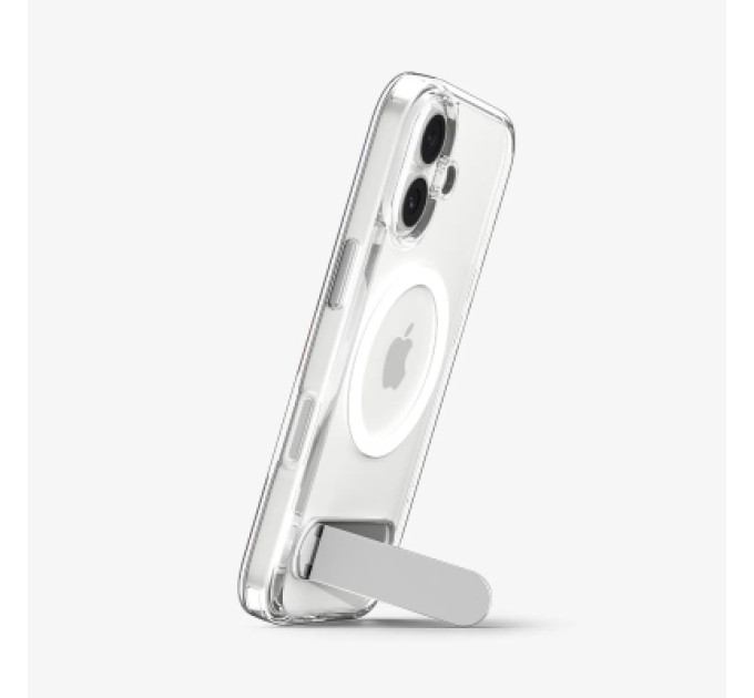 Spigen Чохол до мобільного телефона Spigen Ultra Hybrid S MagFit iPhone 17 Clear White (ACS09981)