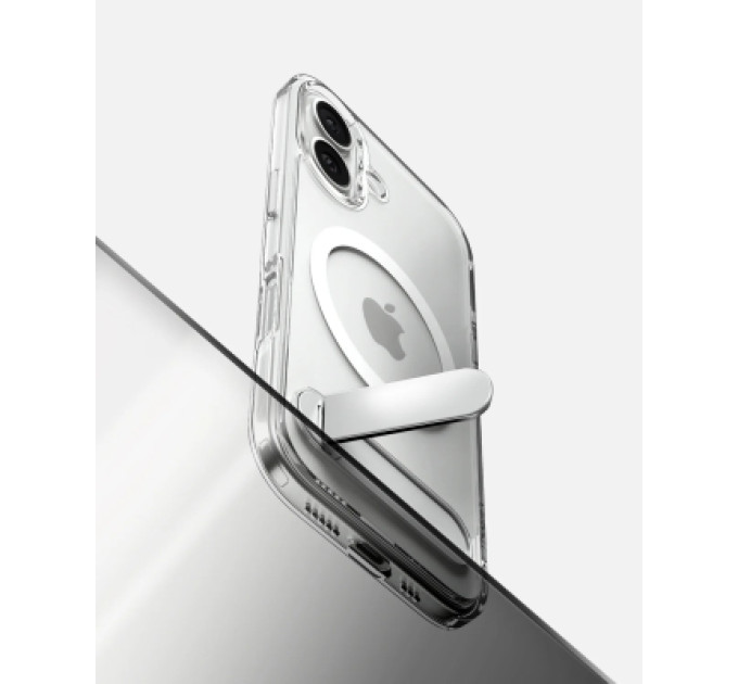 Spigen Чохол до мобільного телефона Spigen Ultra Hybrid S MagFit iPhone 17 Clear White (ACS09981)