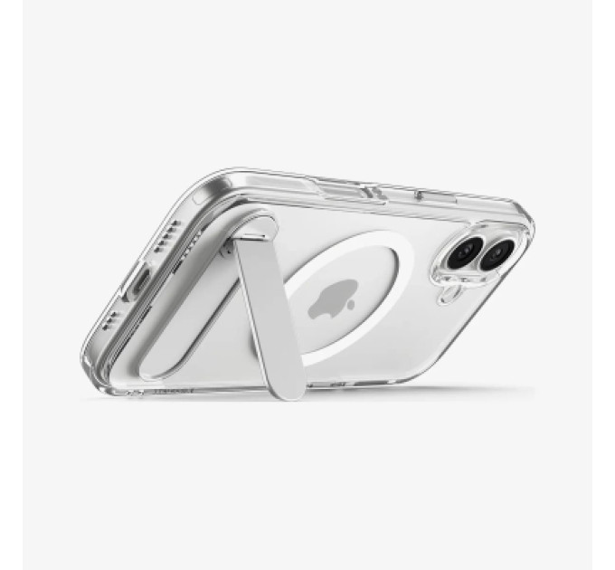 Spigen Чохол до мобільного телефона Spigen Ultra Hybrid S MagFit iPhone 17 Clear White (ACS09981)