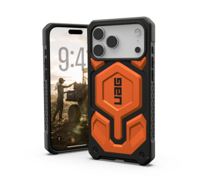 UAG Чохол до мобільного телефона UAG Monarch Pro MagSafe iPhone 17 Pro Max Orange (114514119797)