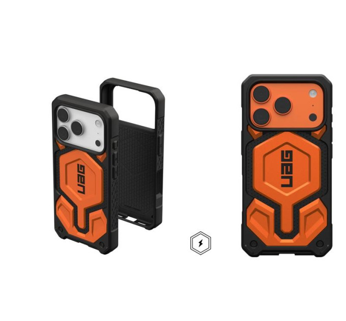 UAG Чохол до мобільного телефона UAG Monarch Pro MagSafe iPhone 17 Pro Orange (114513119797)