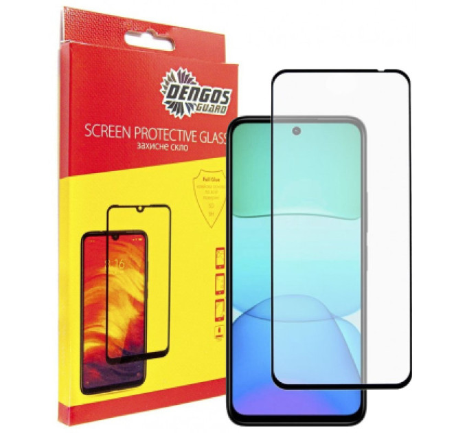 Dengos Скло захисне Dengos Full Glue Xiaomi Redmi 13x 4G Black (TGFG-425)