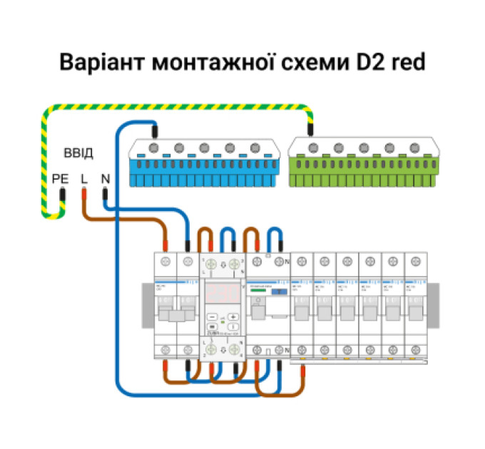 ZUBR Реле напруги ZUBR D2-40 red (4820120221712)