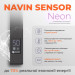 Navin Сушарка для рушників Navin Avalon, 800х480, таймер-регулятор, сталь, чорний муар, ліве підключення (12-203153-4880)