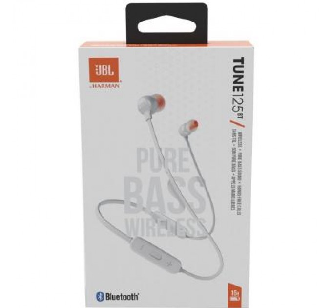 JBL Навушники JBL Tune 125BT White (JBLT125BTWHT)